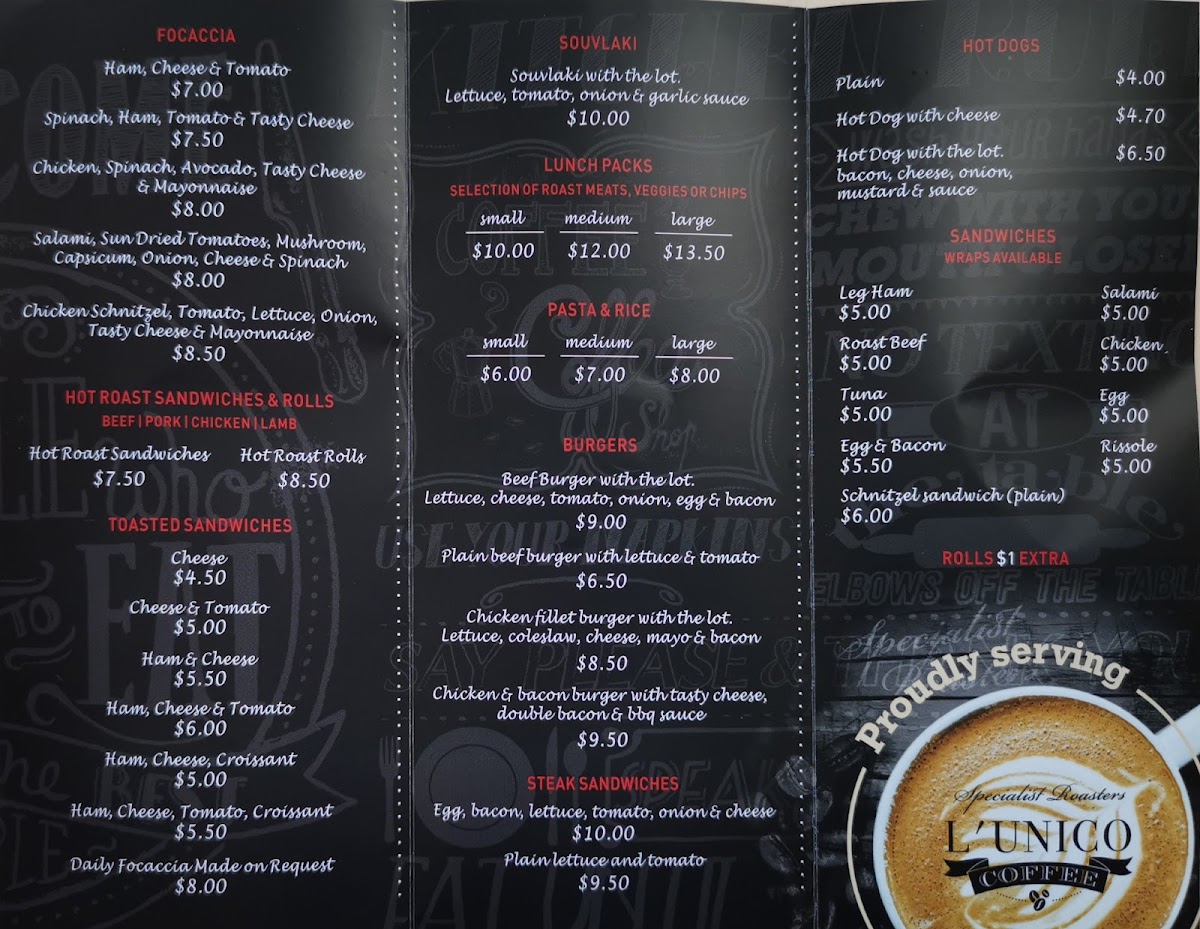 Menu Terry’S Cafe-2